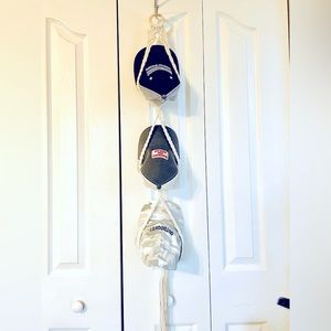 Macramé Ball Cap Hanger